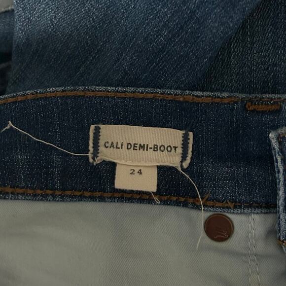 Madewell Cali Demi Boot Jeans Sz 24 - Picture 5 of 6
